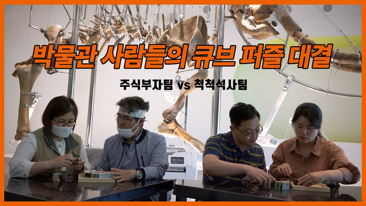 35. 박물관 사람들의 큐브 퍼즐 대결